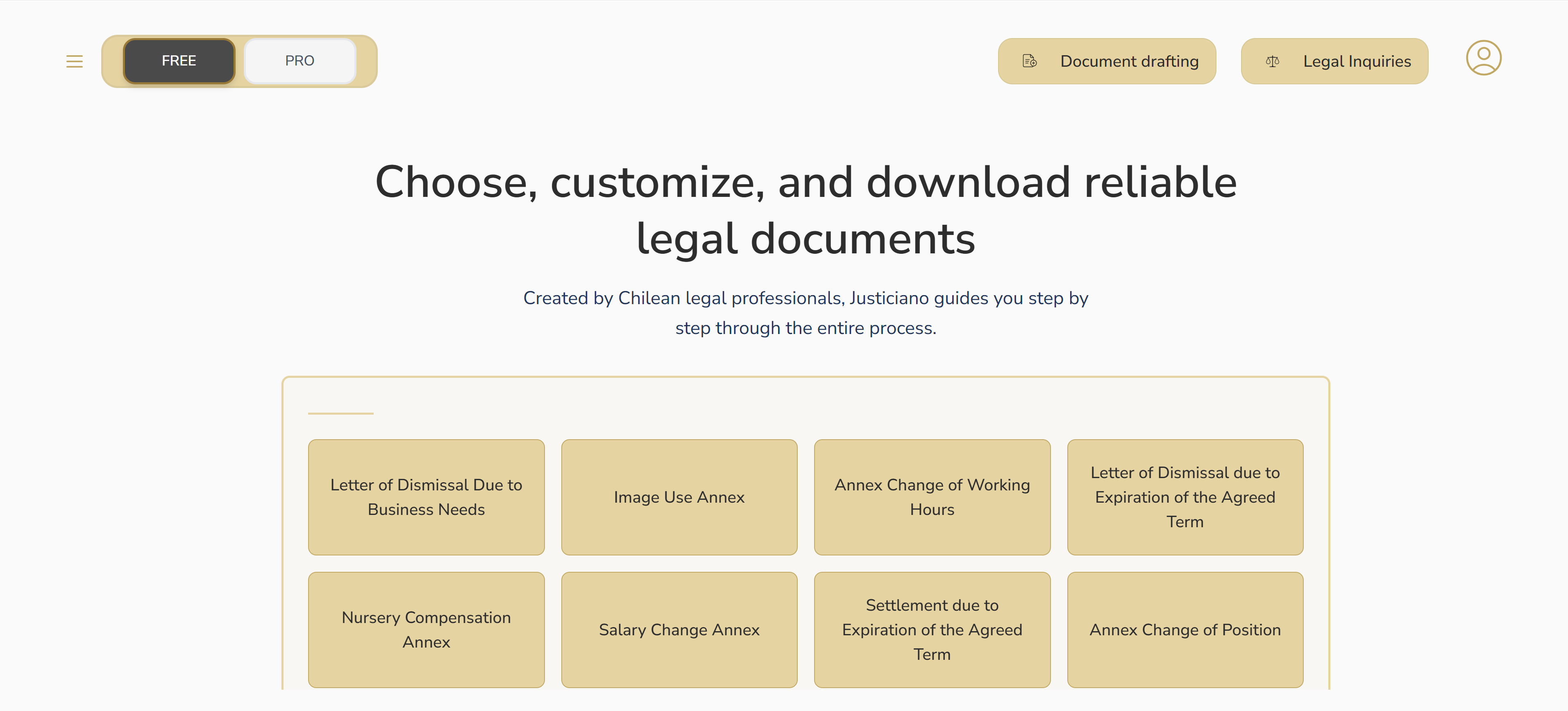 Justiciano Legal Analysis Dashboard