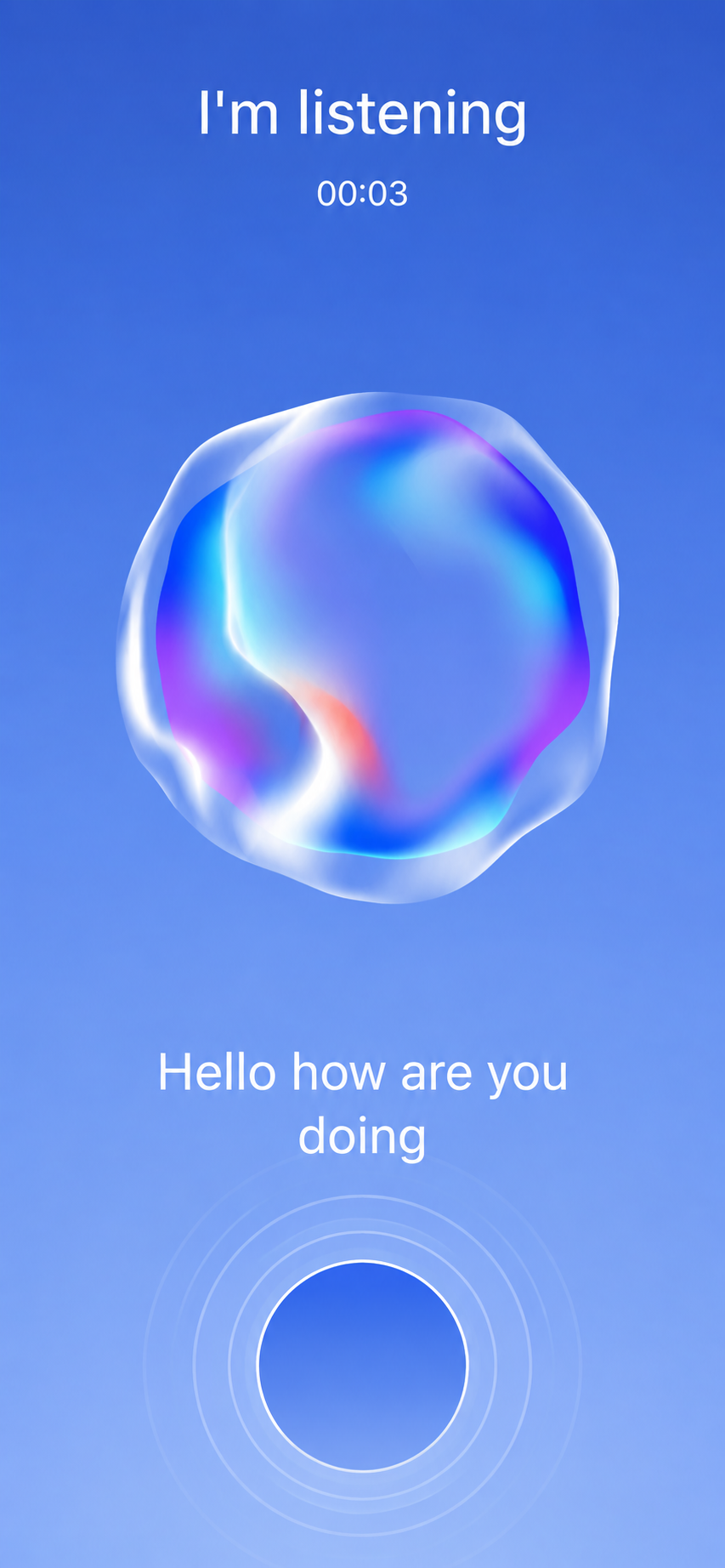 TherapyMate Therapy Session Interface